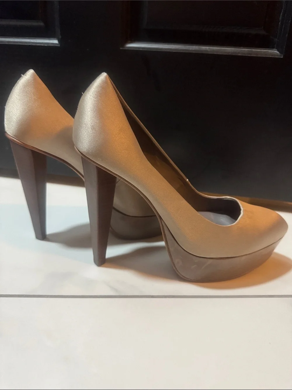 BCBGMaxAzria sleek satin